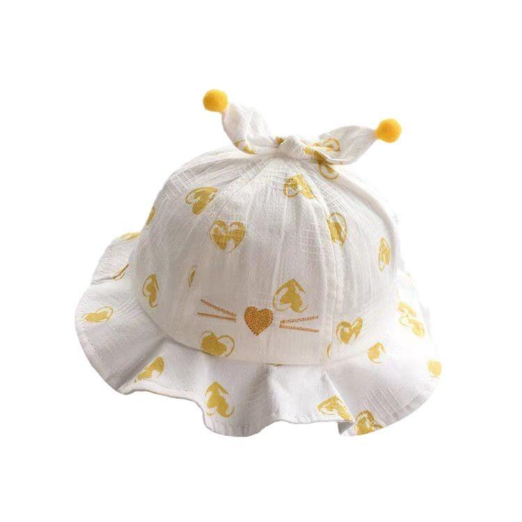 Baby Sun Hat Spring Autumn Thin Newborn Bucket Cap UV Protection Summer Beach Hat for Boys Girls Infant Toddler