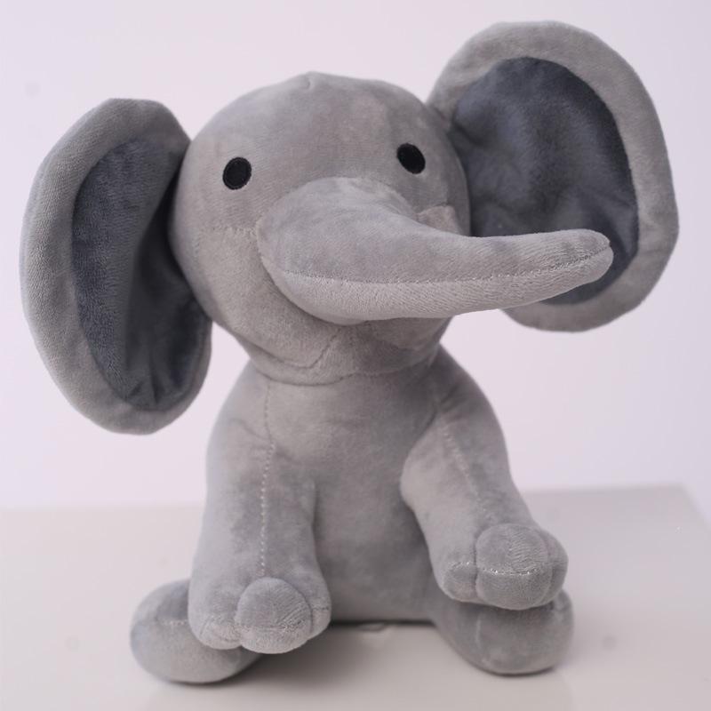Cute Elephant Plush Doll, Soft Comfort Toy, Lovely Gift for Wedding & Daily Use