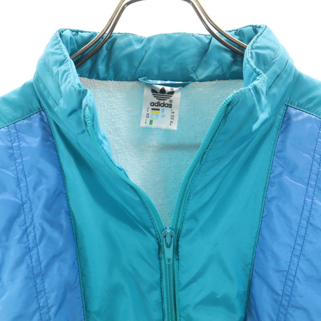 Adidas 80s Vintage Nylon Jacket XXL Green System Big Size Women Used