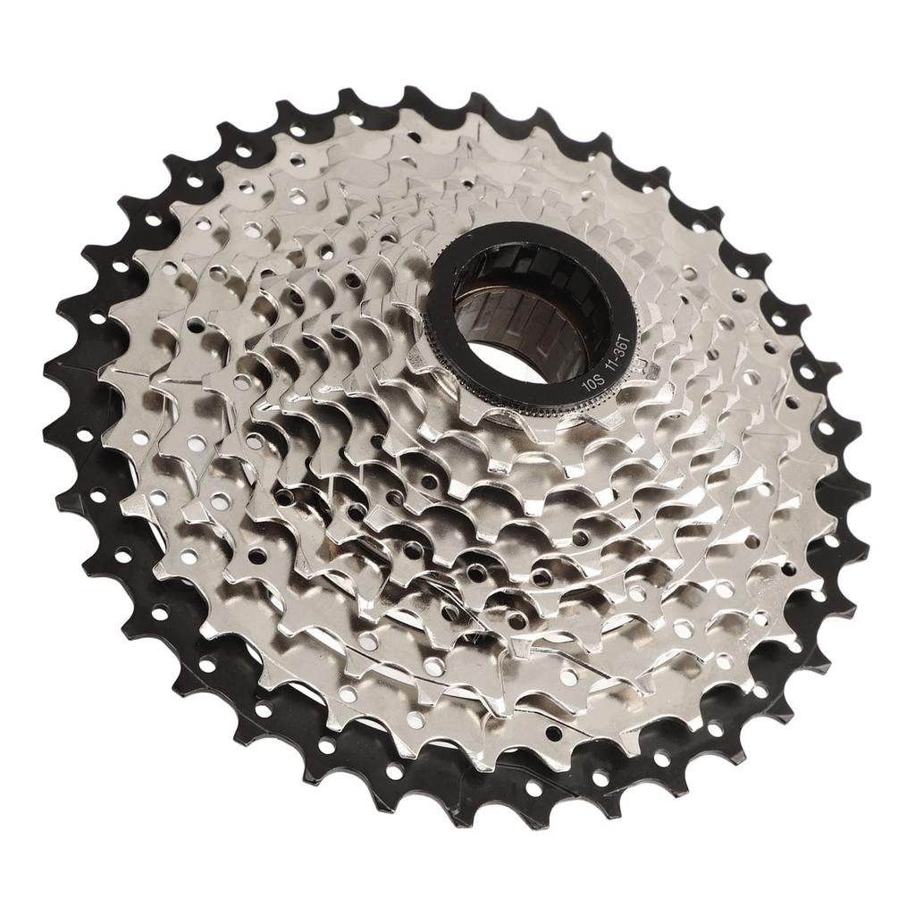 Bicycle Freewheel 10 Speed 11 36T High Strength Steel Bike Speed Flywheel for Cycling Replacement