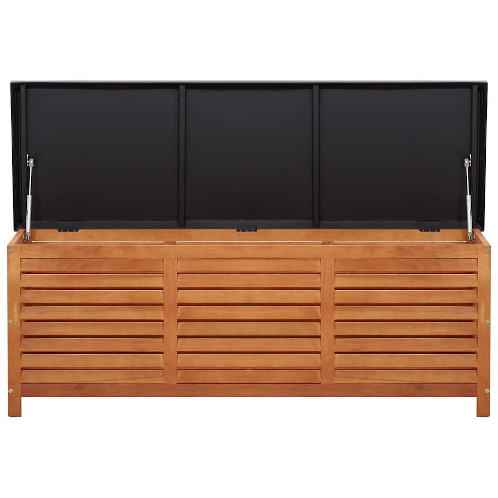 vidaXL Gartenbox 150x50x55 Cm Eukalyptus Massivholz