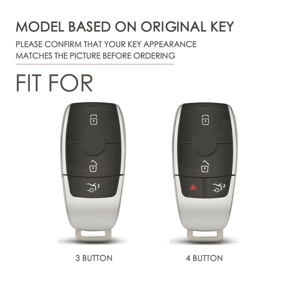 Bestseller Echte Leder Schlüsselabdeckung für Mercedes Benz