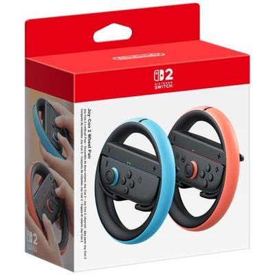 Pair of Steering Wheels for Joy-Con 2 Controllers • Nintendo Switch 2 Accessory