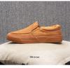 Men's Winter Fleece-Lined Canvas Loafers - Slip-On, Warm Casual Shoes