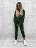 Neuer Stil Damen Freizeit Pullover Hoodie Sweatshirt und Jogginghose 2-teiliges Set Uni Herbst Outfit