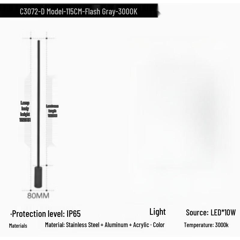 Waterproof Stainless Steel Outdoor Landscape Light