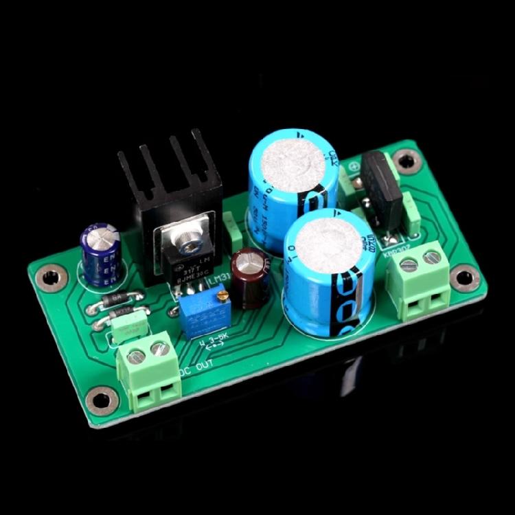 FMEX 502 LM317 Voltage Regulator Circuit Board FMEX 502 Low Noise For Amplification And Signal Processing