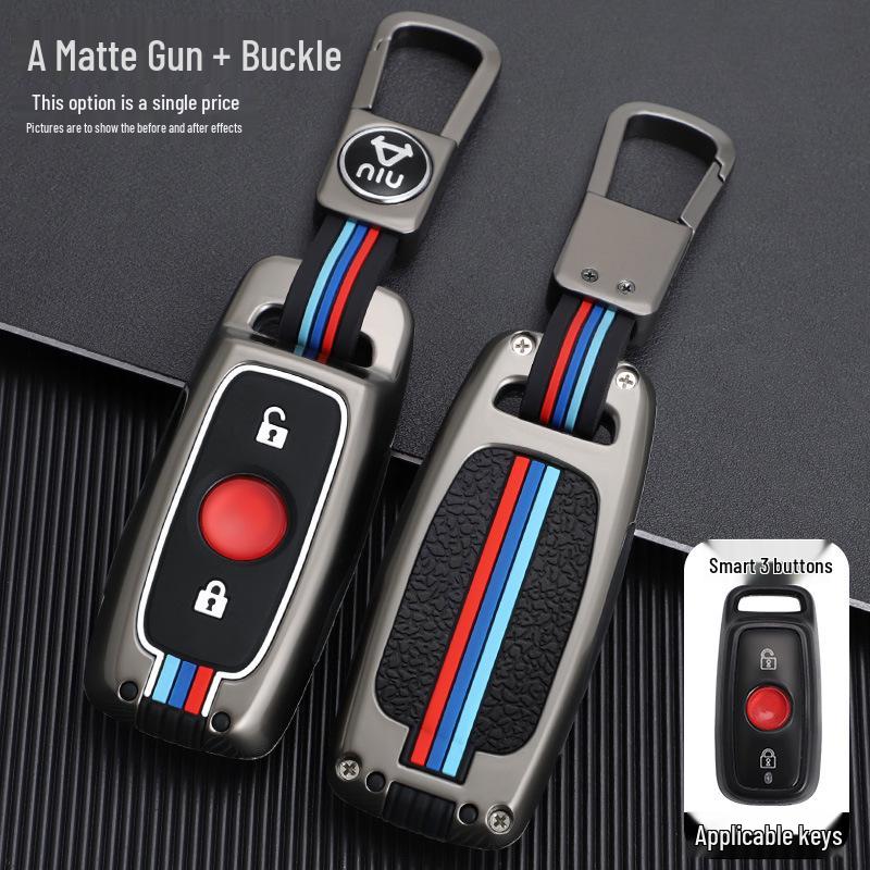 Niu Electric Vehicle Key Cover with Buckle for M1, N1S, UQi & USU+ Key Protection and Decoration