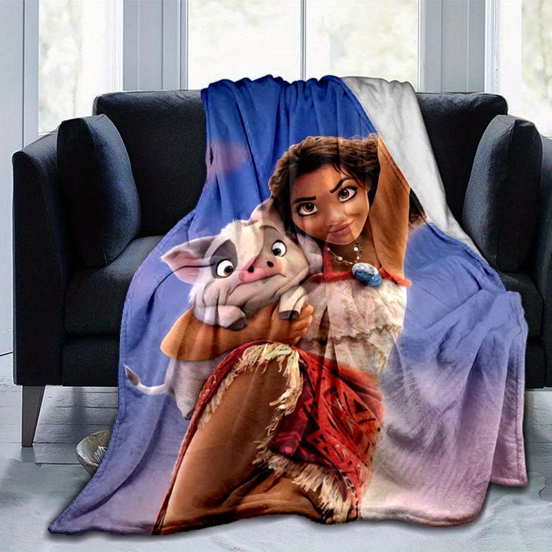 1pc, Moana's Adventure Blanket Perfect for Home Decor, Couch Cover, Outdoor Use, Gifts, Soft Throw Ideal for Bedroom