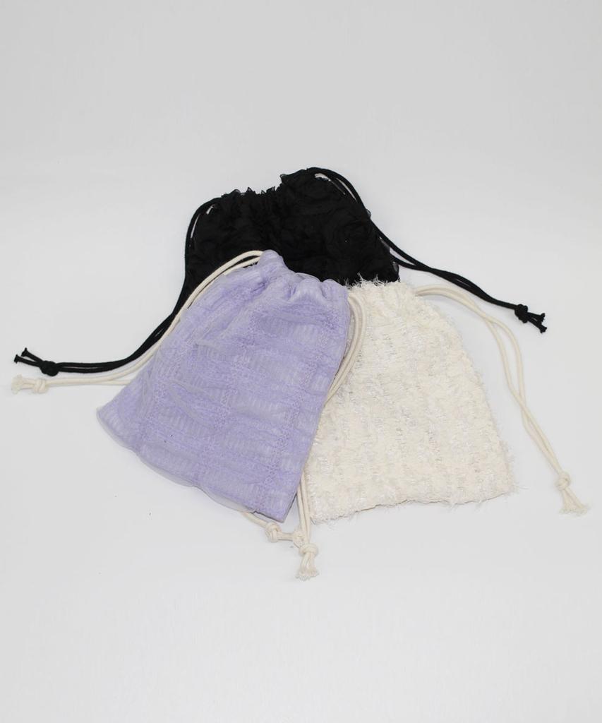 Youlikehome Cream Foam Mini Bag Pouch