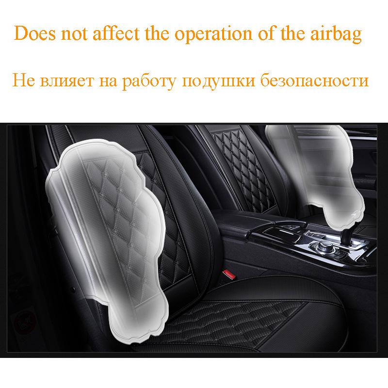 Car Seat Cover Protector Seat Car Universal Front Rear Seat Cushions Full Set Car Seat Cushion Pad Luxury Car Seat Cape 5