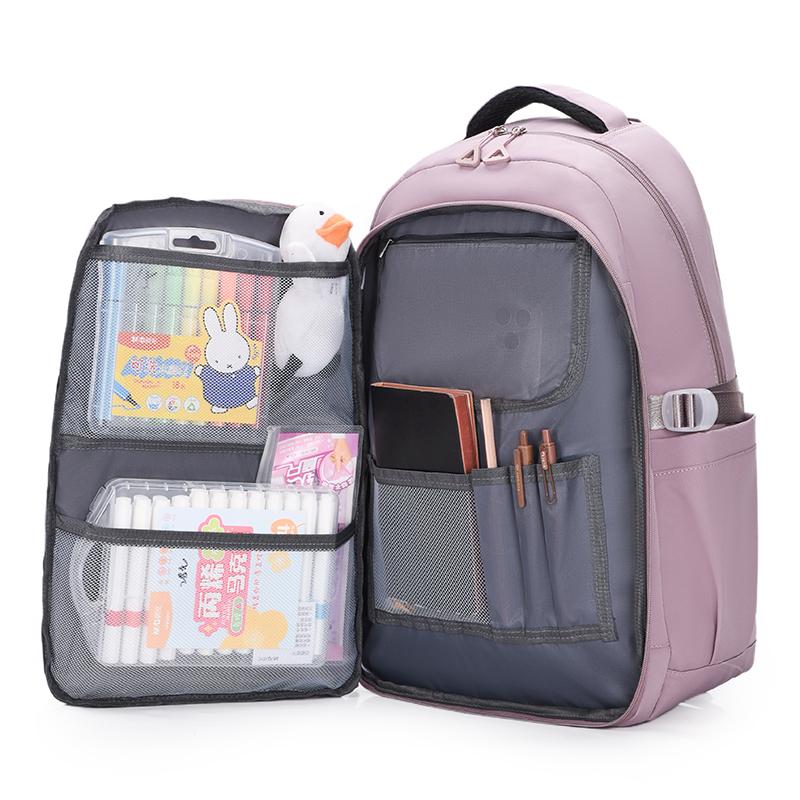 Cat Printed Backpack Large Capacity Student Schoolbag