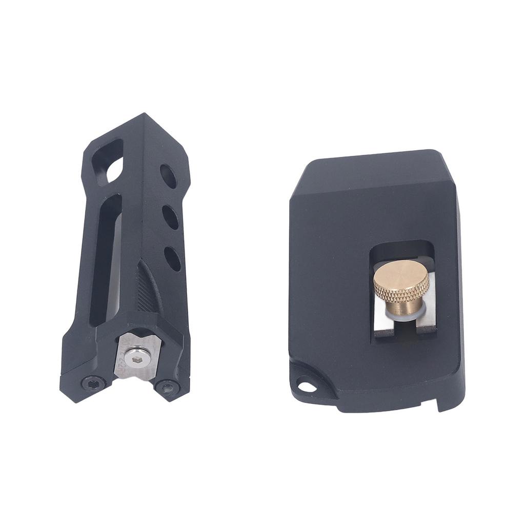 2Pcs Chamfer Plane Aluminum Alloy Edge Trimmer Corner Banding Woodworking Tool for PVC ABS
