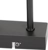 NETTLIFE Plafonnier 3 lampes - Design industriel - Spots réglables - Bois et métal - Douille E27