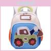 Mochila Infantil de Carro Desenho Animado Para Crianças Pequenas e Pré-escolares Com Tecido Oxford e Alças de Ombro Confortáveis