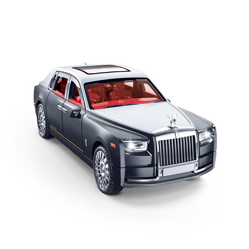 1/32 Maßstab Simulations-Rolls-Royce Phantom Modellauto Modell Ornamente Luxusauto Limousine Kinderspielzeugauto Jungen Sammlung mit Box