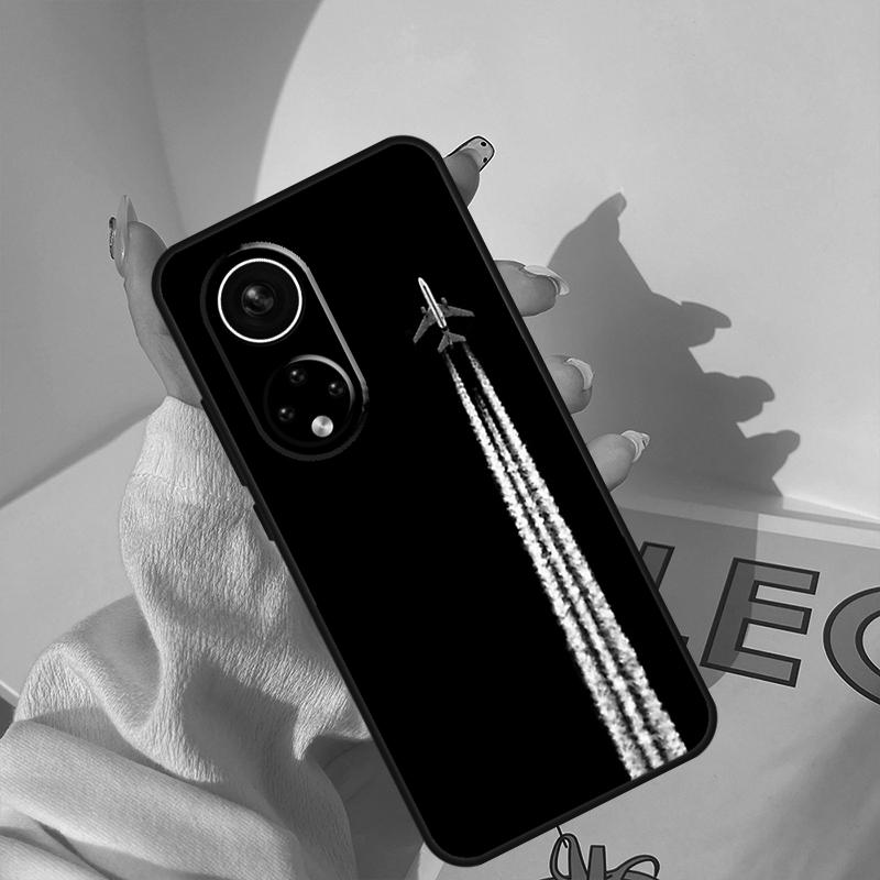 Airplane Aircraft Case For Honor Magic 8 Pro 7 6 5 Lite Cover For Honor 200 400 50 70 90 X8a X8b X9a X9b X9c