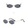 Frameless Polygonal Cycling Sunglasses UV Protection UV Resistant Cycling Glass  Outdoor