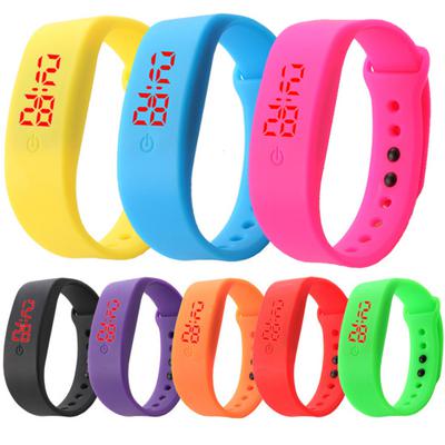 Children Silicone Strap LED Display Sports Bracelet Electronic Digital Watch