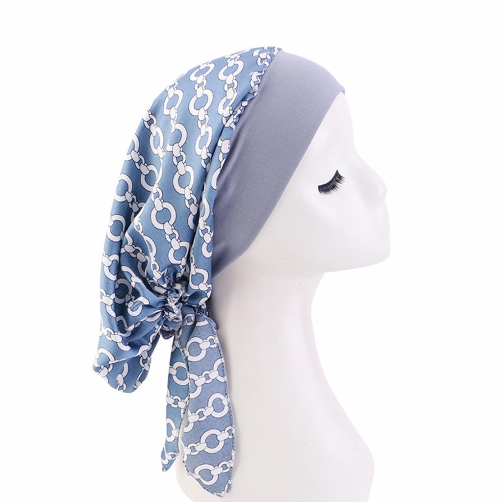 Chemotherapy Headband For Women, Summer Lightweight Chemotherapy Hat With Turban, Silk Soft Fashionable Headband