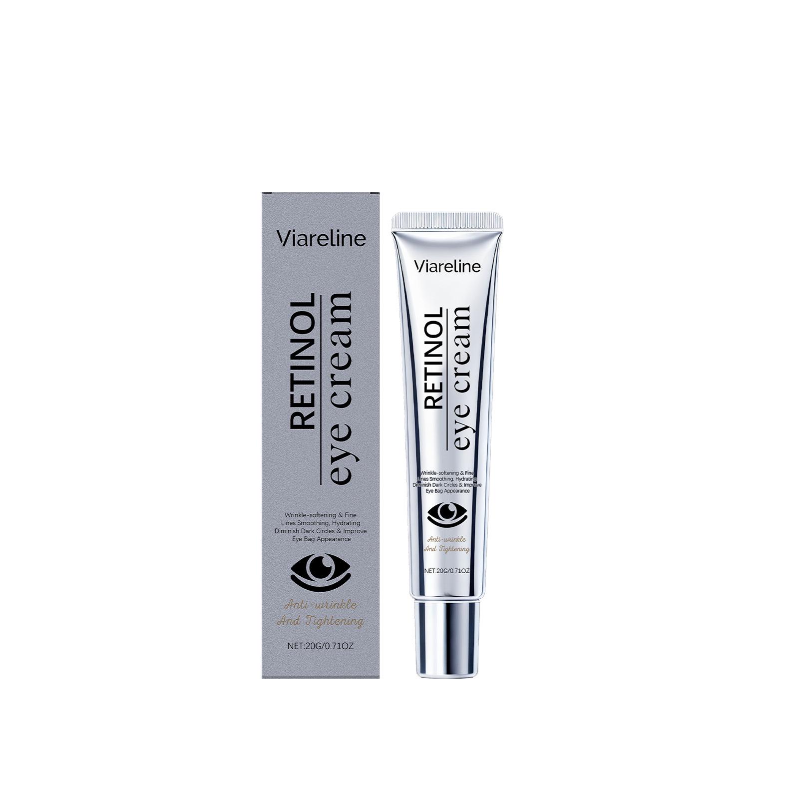 VIARELINE Retinol Eye Cream: Gentle Hydration & Moisture for Daily Eye Care.