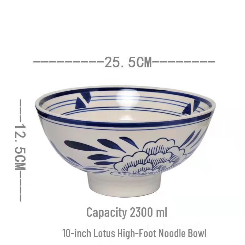 

Traditional Large Ceramic Noodle Bowl