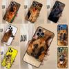 German Shepherd Dog Case For Samsung Galaxy S24 FE S20 FE S21 S22 S23 S25 S26 Ultra S10 Plus S25 FE Cover Shell