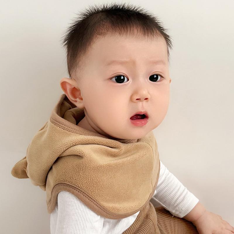 Baby Hat Scarf set Toddler Polar Fleece Warm Hats Winter Infant Ear Protection Hats for Cold Weather Kids Balaclava Beanie Caps