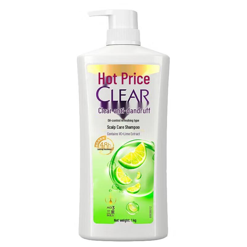 

Clear Anti-Dandruff Oil Control Refreshing Shampoo