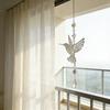 Wind Chime Crystal Sun Catcher Butterfly Glass Hang Bell Window Room Garden Home Decor Art Ornament Indoor Outdoor Elegant