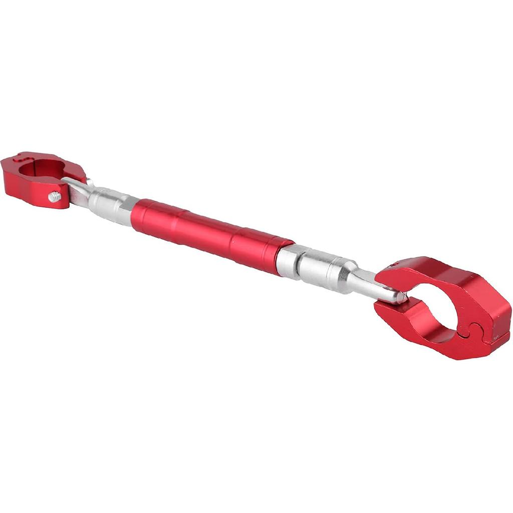 Universal Handlebar Crossbar Adjustable 22mm 7/8in Strengthened Cross Pad (red)