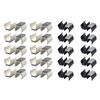 20 Felt Chair Leg Covers U Shaped for Floor Protection Noise Reduction Compatible with Office Dining and Bar Chairs