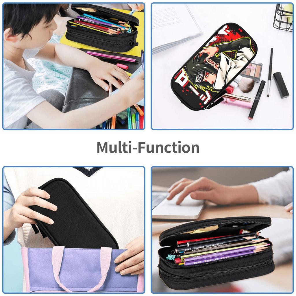 Custom Naruto anime comic Large Capacity Bags for Child Handheld Study Bag for Boys Gilrs Kids