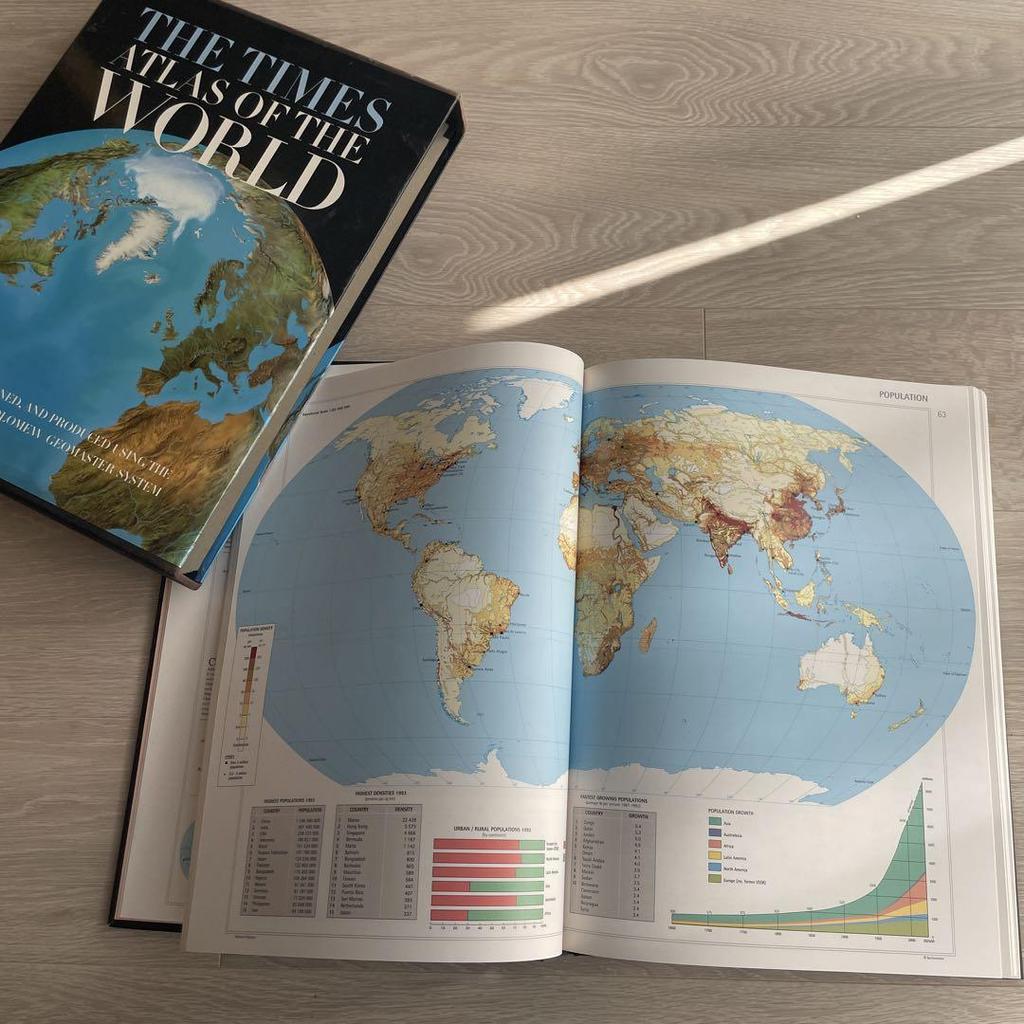 [USED] THE TIMES ATLAS OF THE WORLD