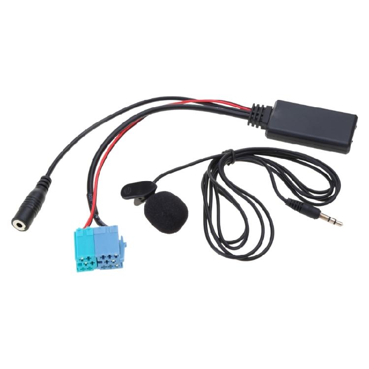 Car Wireless Bluetooth-compatible AUX Adapter Microphone Auto Accessory 1