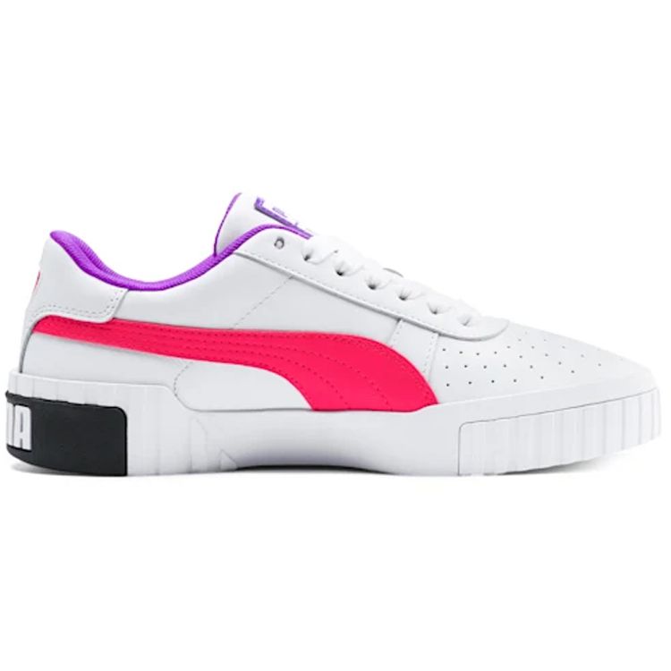 Puma Cali Chase White Women Sneakers Nrgy-Rose 369970-02 uygun