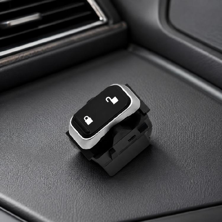 Vehicle Door Lock Button Assembly 5W1Z14028BA 5W1Z14028AA With Molded Black and Gray Housing, Mounting Lugs and Rear Connection Housing for Repair