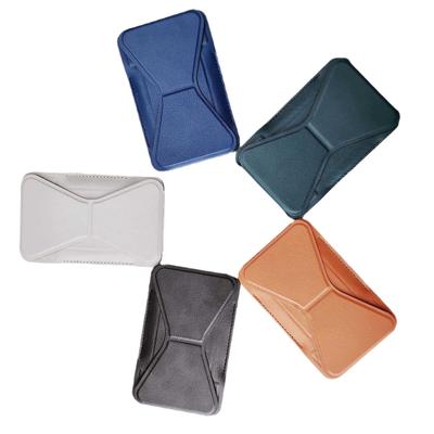 Pu Leather Card Bag Vertical Magnetic Card Card Phone Holder Suitable For IP Series
