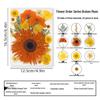 2025 Handmade Mid-Autumn Bamboo Weaving Luminous Lantern DIY Kit: Ancient-Style Chinese Handheld Pressed Flower Lantern