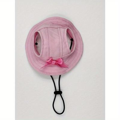 Cappello da Sole con Orecchie da Cane Scoperte, Simpatico Cappello a Secchiello Barboncino, Protezione UV