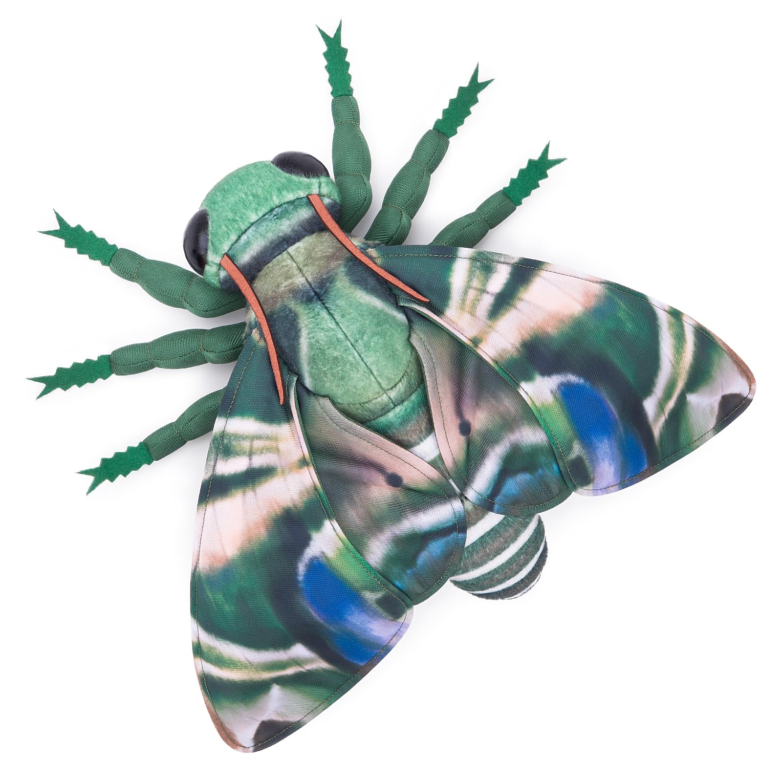 

Реалистичная плюшевая игрушка-бражник, 26 см, Пушистая подушка-обнимашка, Идеально подходит для самостоятельных исследований, Образовательных материалов, Подарков, Можно стирать