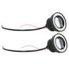 30W 2,5in Nebelscheinwerfer vorne IP65 Wasserdicht 1200LM LED Universell Weißes Licht Äußerer Ring 12V