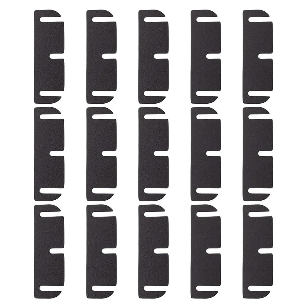 PVC Door Hinge Shims 15 Pcs 3.5Inch X 1.08Inch X 0.060Inch for Fast Door Adjustment Without Disassembly or Replacement