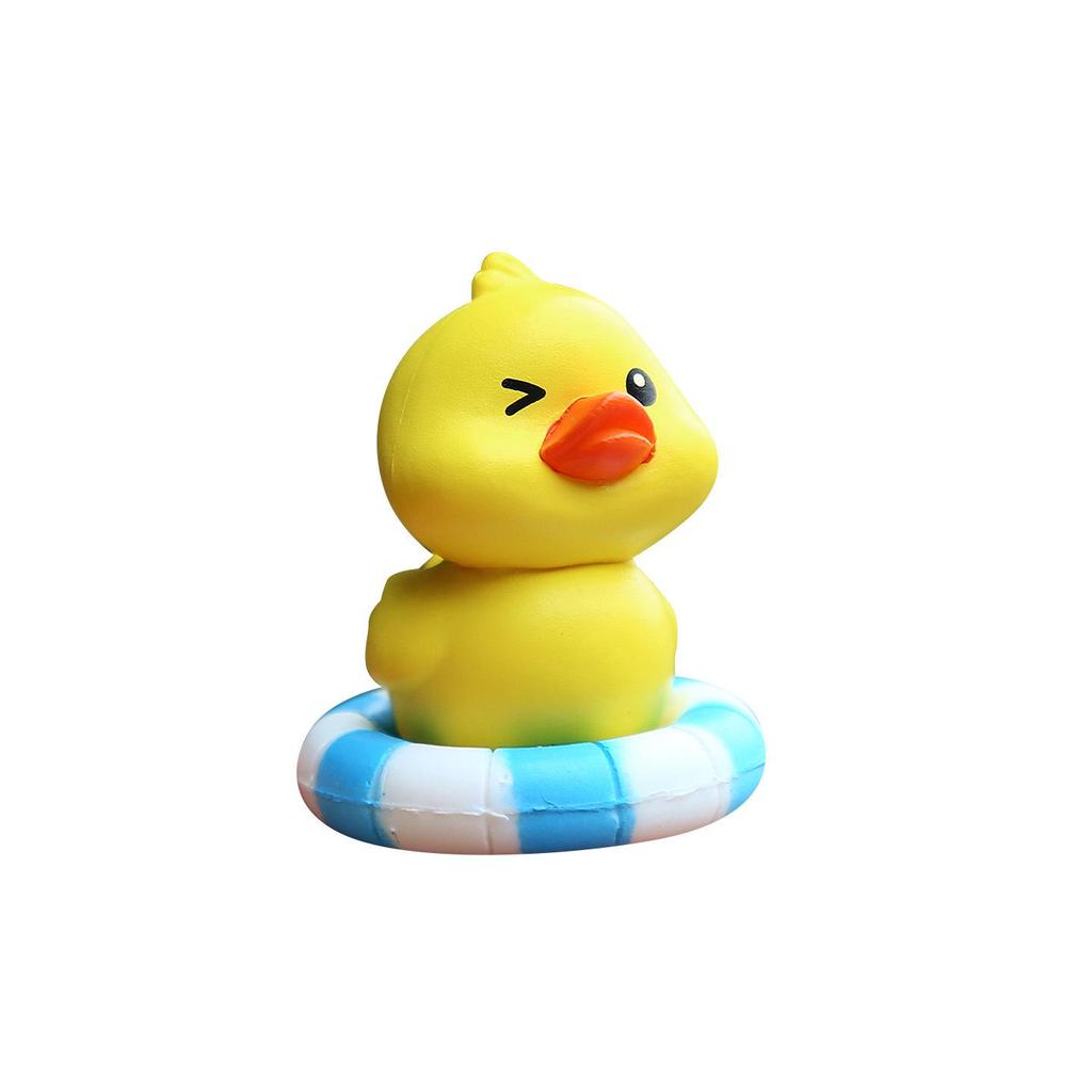 Little Yellow Duck DIY Scenery Swimming Ring Blind Box Ornament