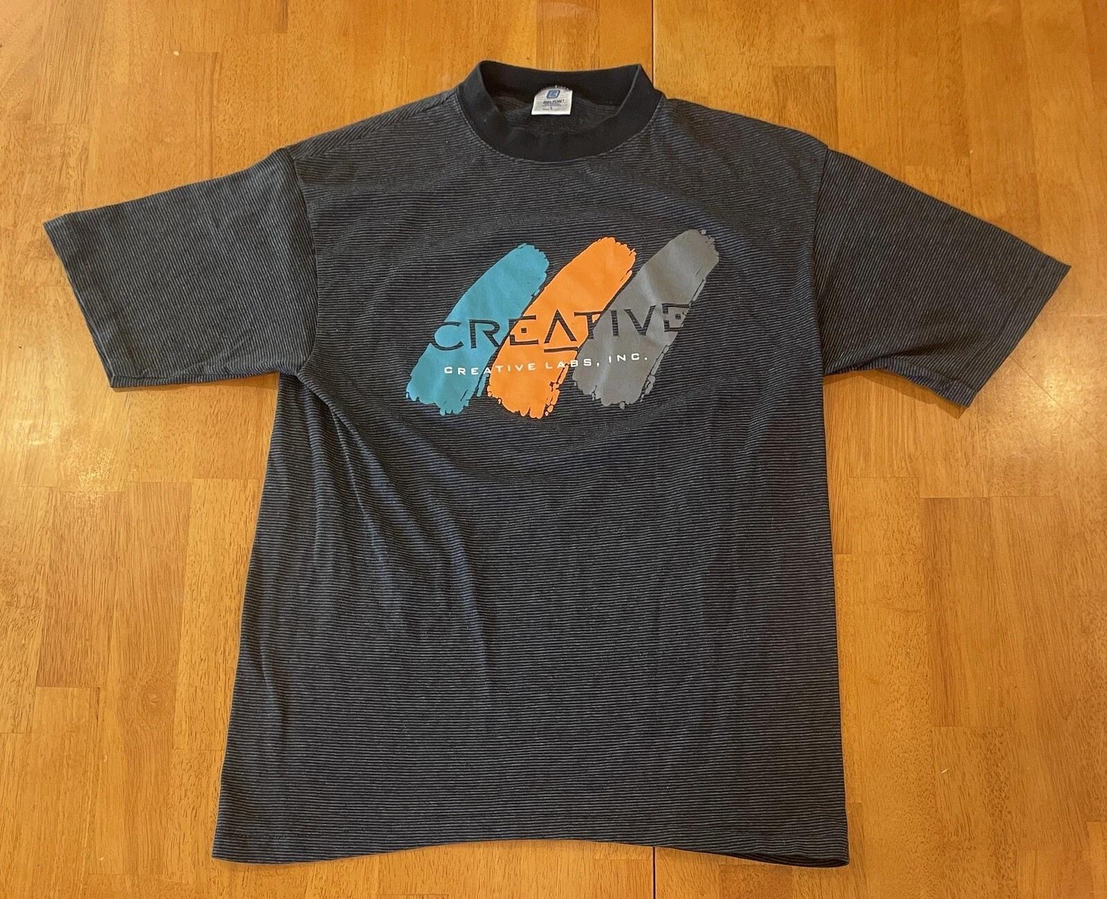 Vintage Creative Labs Shirt Large Belton 90s 2XL