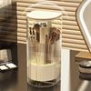 Automatische Liftende Make-up Kwastenhouder Met Stofdicht Deksel Cosmetische Opbergdoos Voor Kwasten, Lippenstiften Make-up Organizer Voor Kaptafel