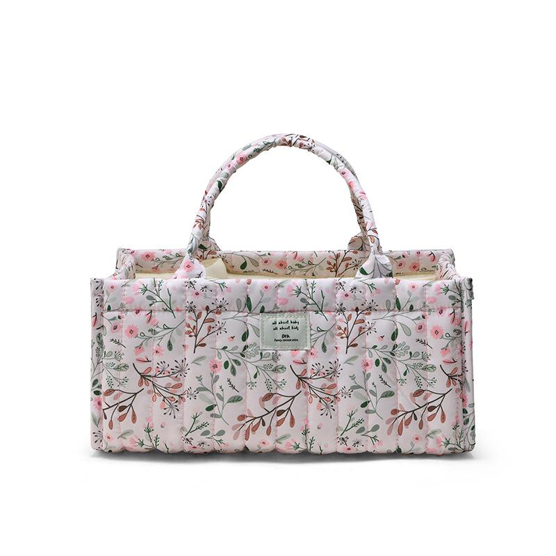 Baby Diaper Organizer Bag Folding Portable Diaper Stackers & Caddies High Capacity Storage Bag for Baby Things