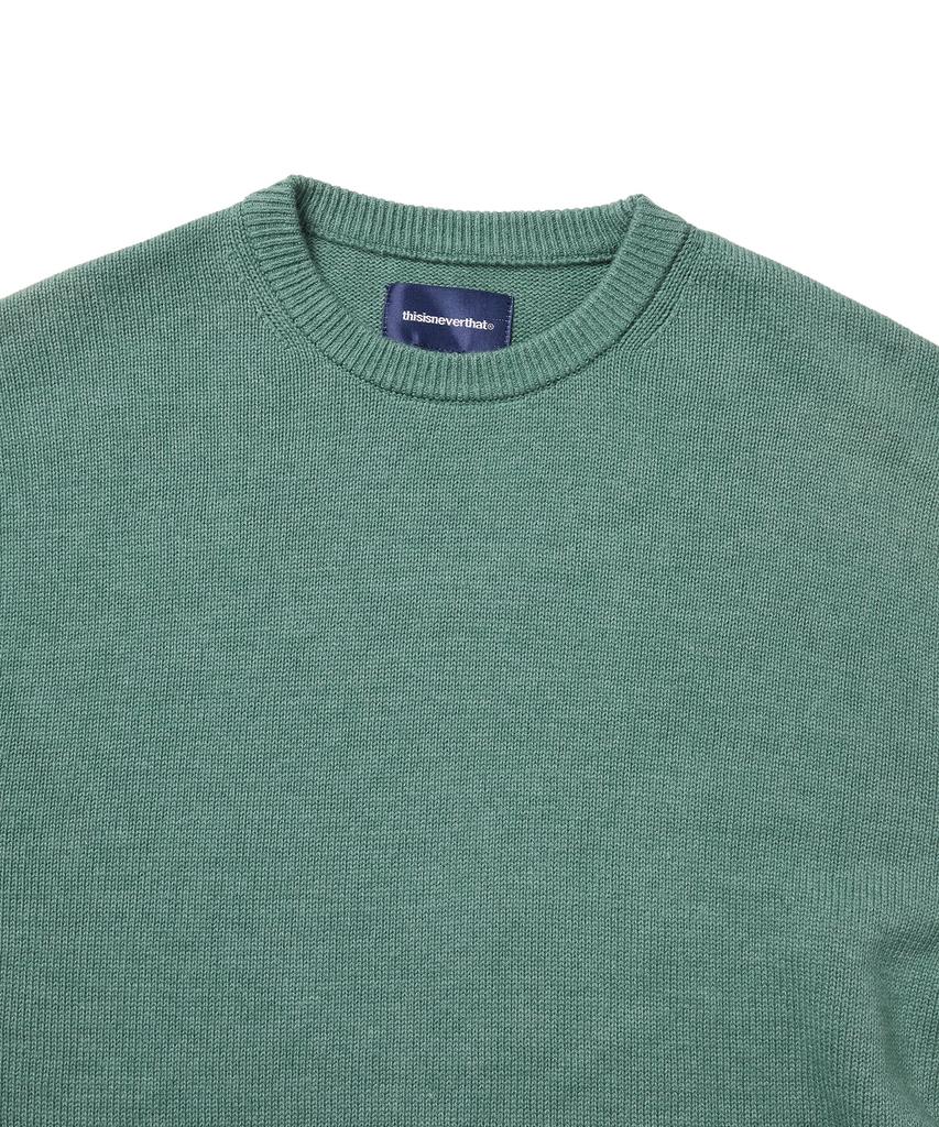 THISISNEVERTHAT Fortuna N-Logo Sweater Teal
