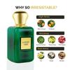 RiiFFS Luxury Vert Importé Parfum unisexe longue durée 100 ml, agrumes, floral et sucré, parfum apaisant