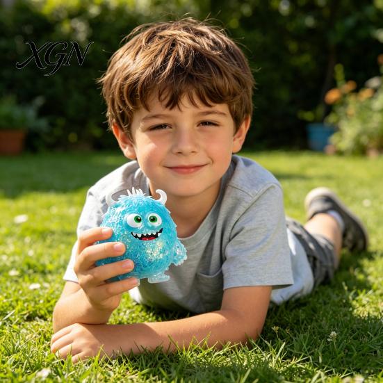 Soft Stress Ball Demon Squeeze Toy Slow-Rising TPR Fidget for Safe Relief Cute Decompression Gadget Kids Adults